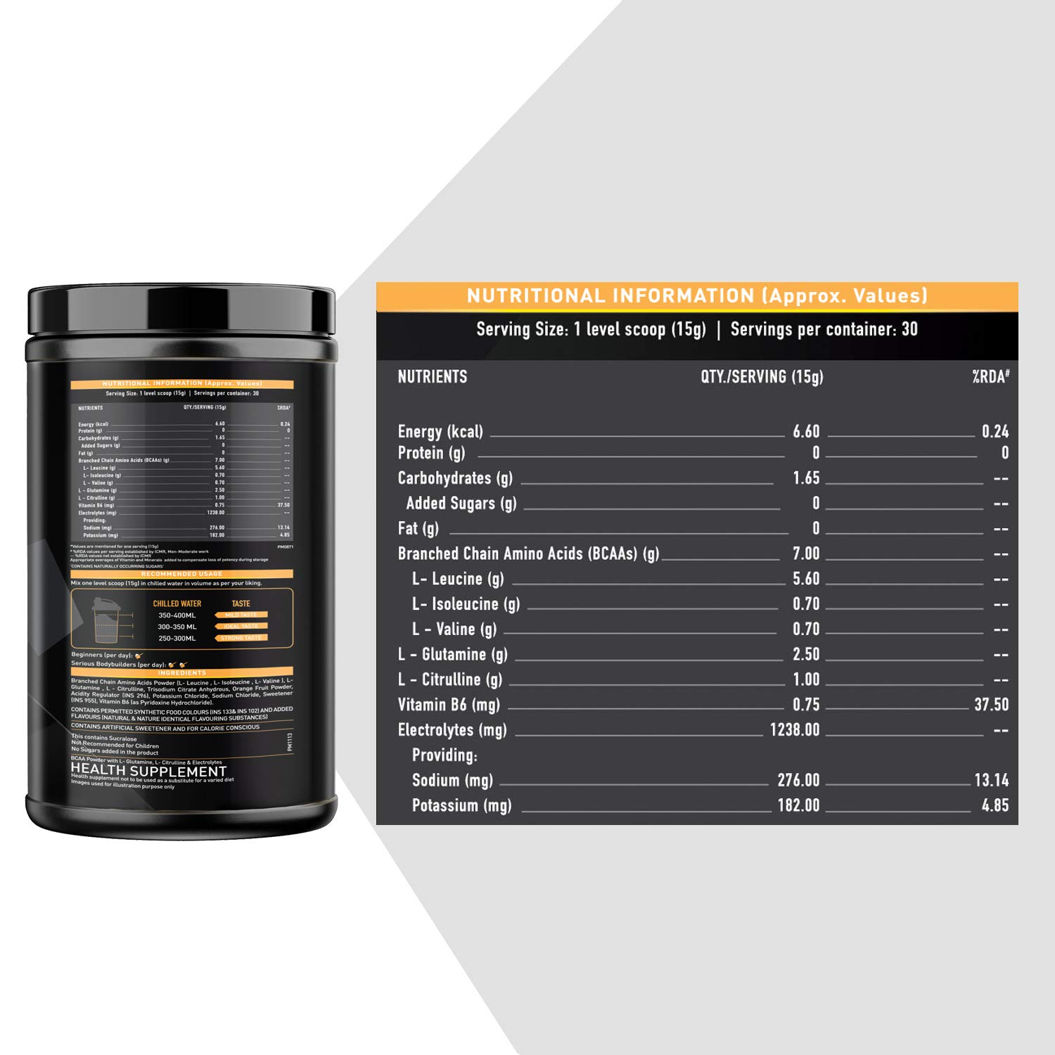 MB Bcaa Gold Nutrition