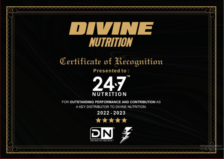 divine certificate