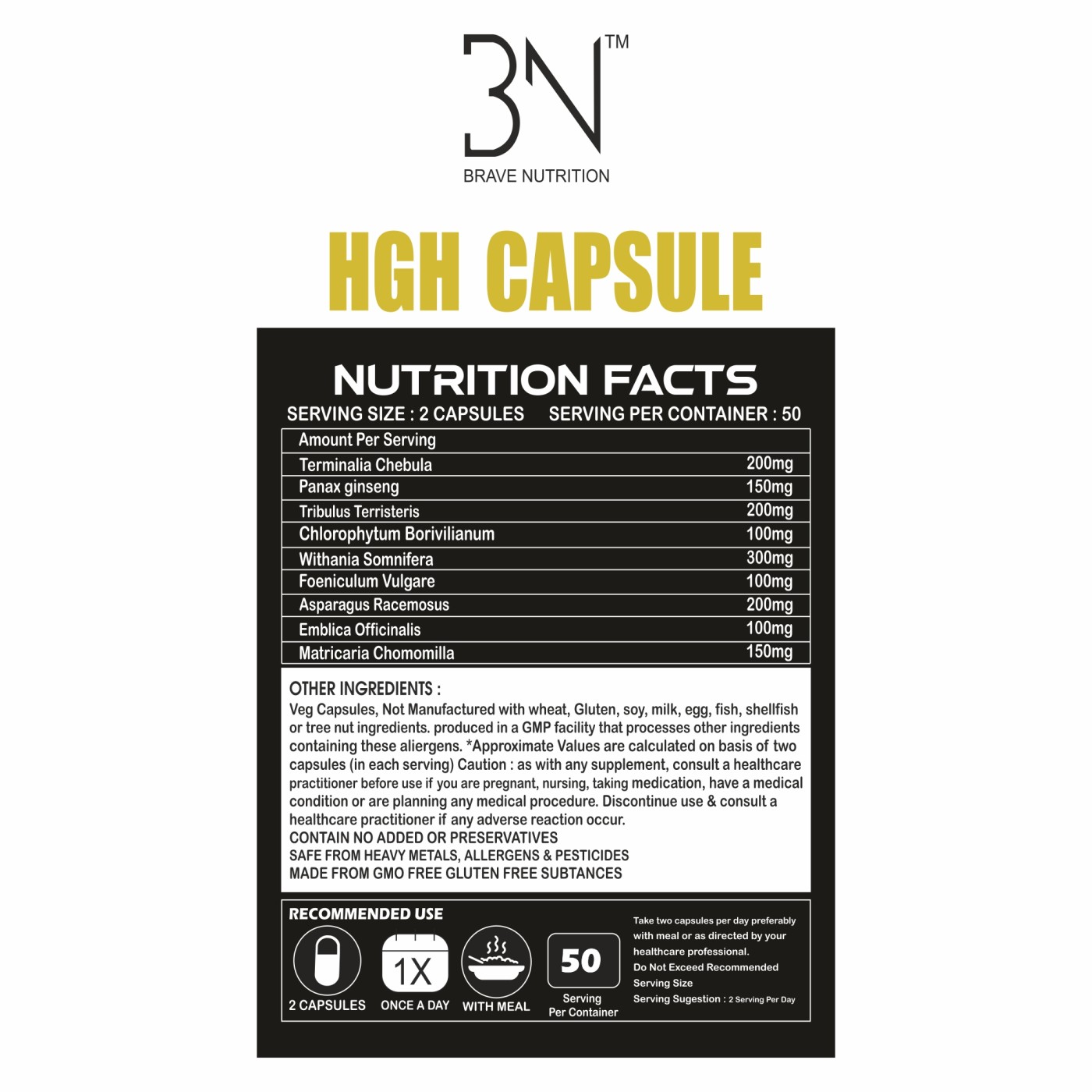 brave-hgh-capsule-nutrition