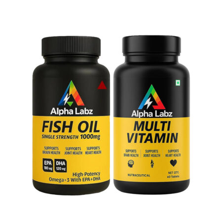 Alpha Labz Fish Oil + Alpha Labz Multivitamin