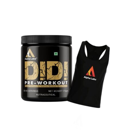Alpha Labz DIDI Pre-Workout+ Free Vest